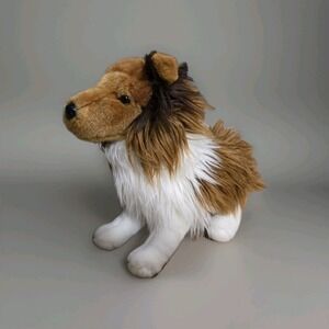 Douglas Cuddle Toys Collie Lassie Whispy Sheltie Plush Dog